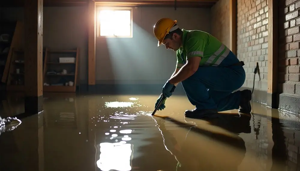 Professional water damage restoration services in Young Harris, GA